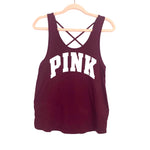 Pink by Victoria Secret Maroon Tank- Size XS