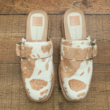 Dolce Vita Tan Taurus Calf Hair Verna Flats- Size ~7.5 (In New Condition!)