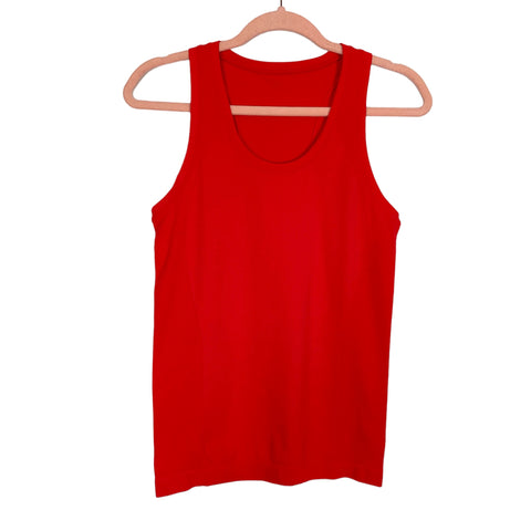 Sweaty Betty Red Seamless Workout Tank Top NWT- Size S