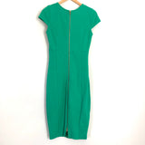 Felicity and Coco Green Ward Seamed Pencil Dress- Size S