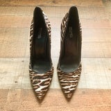 Michael Kors Real Cow Fur Stiletto Heels- ~Size 7.5 (LIKE NEW, see notes)