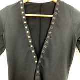 Good American Black Snap Queen Bodysuit- Size 1