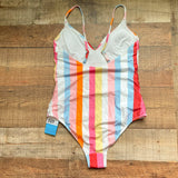 H&M Color Striped One Piece NWT- Size 8