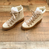 Circus By Sam Edelman Cream Boots- Size 9 (In Great Condition!)