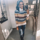 Lovestitch Multicolor Turtleneck Sweater- Size S