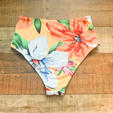 Palms Away Floral Print Swimsuit Bottom- Size S (We Have Matching Top!)