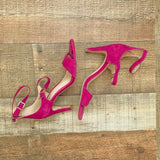 Antonio Melani Magenta Open Toe Heels- Size 6.5