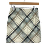 H&M Plaid Mini Skirt- Size 4