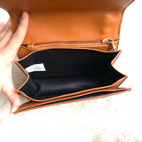 No Brand Leather Crossbody with Shoulder Strap