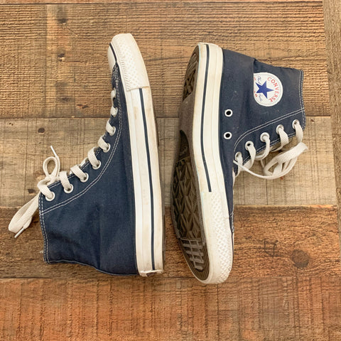 Converse All Star Blue Chuck Taylors- Men's 7/ Women's 9