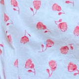 No Brand White/Pink Floral Jumpsuit- Size 2T (see notes)