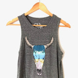 Chaser Grey Skull Tank- Size XS