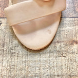 Splendid Tan Leather Lace Up Block Heel Sandals- Size 9.5 (sold out online, see notes)