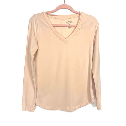 Soma Restore Pink Sand Aloe Knit Top NWT- Size XS