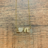 No Brand Love Necklace (NEW)