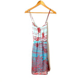 Hello Miss Blue and Red Dress- Size S (see notes)