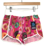 Sparkle Athletic Donuts Elastic Waist Lined Interior Pocket Running Short NWT- Size S (sold out online)