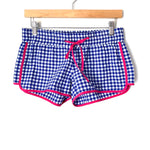 Vineyard Vines Navy Gingham Pull On Shorts- Size XS