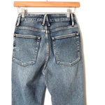 Good American Good Curve Frayed Hem Jeans- Size 4/27 (Inseam 26”)