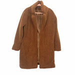 Vici Brown Faux Fur Jacket- Size L