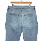 Old Navy The Sky-Hi Straight Secret-Slim Pockets Light Wash Jeans NWT- Size 14 Petite (Inseam 25")
