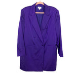 Amazon the Drop x Kerrently Purple Double Breasted Blazer Dress- Size L (sold out online)