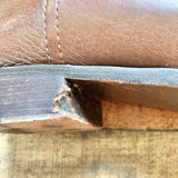 Tory Burch Fig Brown Julian Riding Boots- Size 9 (see notes)