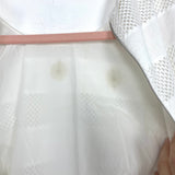 Luba By Hannah Payne White Mesh and Tassel Dress- Size 4 (see notes)