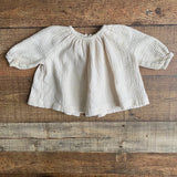 Harbour Light Tan Gauze Cotton Long Sleeve Top- Size 6-12M