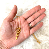 Gorjana Gold Arrow Hanging Pendant Necklace