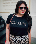 Mango Basics Black and Gold Girl Pride Tee- Size M