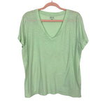 Madewell Mint V-Neck Tee- Size XL (see notes)