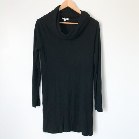 Z Supply Black Turtleneck Sweater Dress with Pockets NWT- Size XS