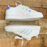 Adidas Grand Court Iridescent Sneakers - Size 4