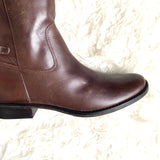 Matisse Dark Brown Buckle Knee High Boots- Size 10