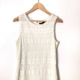 C. Luce White Lace Dress- Size M