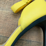 Forever21 Yellow Strappy Stiletto Heels- Size 7.5 (see notes)
