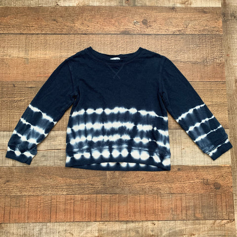 Splendid Navy/White Crewneck Top- Size 4T (We Have Matching Bottoms!)
