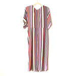 EVRI Striped Front Twist Maxi Dress NWT- Size OX