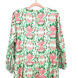 Emily McCarthy Floral Printed Braided Rope Swing Dress NWT- Size XS (sold out online)