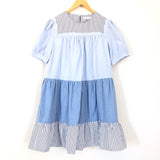 English Factory Serenity Blue Dress- Size S