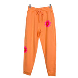 Skull House Neon Orange and Pink Jogger Set NWT- Size S (sold as set)