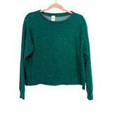 Love Vintage Green Cropped Sweatshirt NWT- Size S (we have matching joggers)