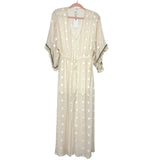 ALLISON New York Embroidered Kaftan Dress/Beach Cover-Up NWT- Size S (sold out online)
