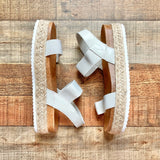 Maurices Strappy Espadrille Sandals- Size ~9 (see notes)