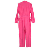 J. Crew Pink Garment Dyed Coverall/Jumpsuit- Size 12 (see notes, sold out online)