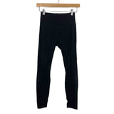 J.ING Black Mesh Leggings- Size S Inseam 23")
