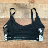 Onzie Flow Black Polka Dot/Floral Sports Bra- Size S/M (We Have Matching Bottoms!)