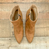 ARider Girl Brown Leather Booties- Size 7 (see notes)