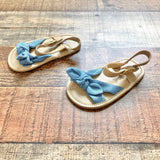 Baby Gap Denim Bow Sandals- Size 6-12M